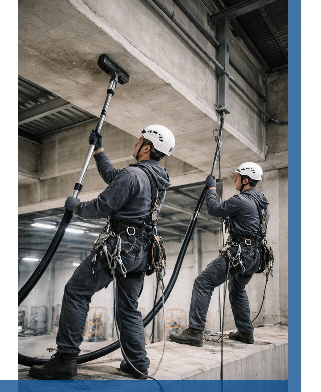 Обеспыливание потолочных конструкций в Салавате от 267 р. |ВЫСОТНИК-Слв