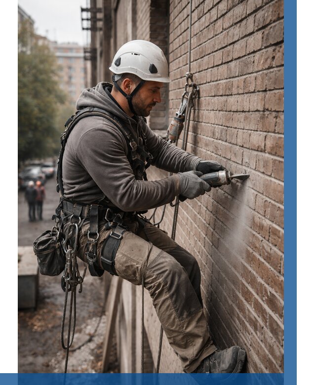 Расшивка кирпичных швов в Салавате от 640 р. | ВЫСОТНИК-Слв