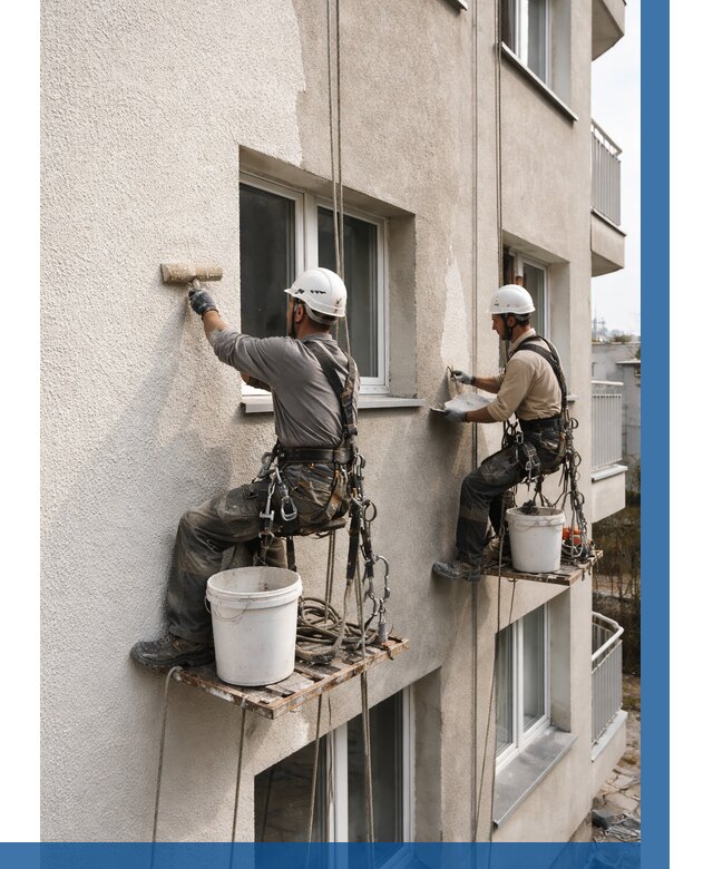 Нанесение короеда на фасад в Салавате от 480 р. | ВЫСОТНИК-Слв