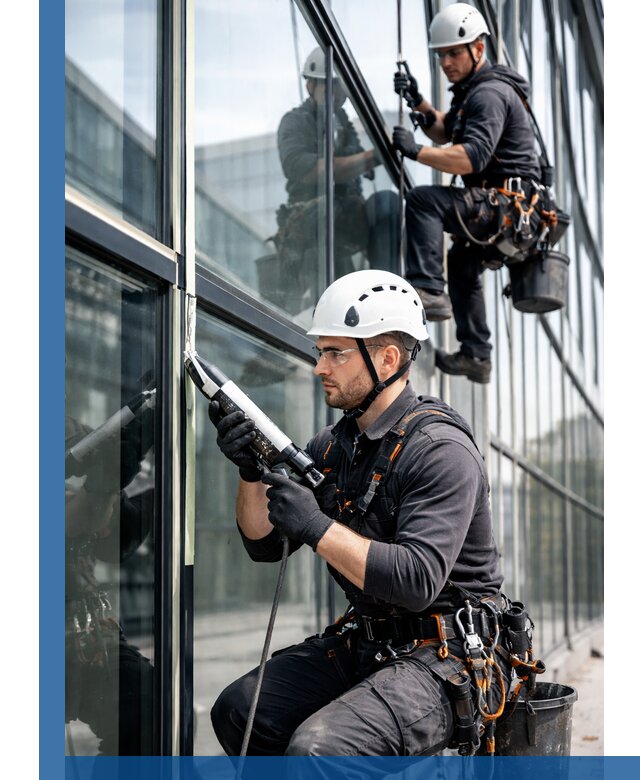 Герметизация витражных швов в Салавате для зданий и фасадов