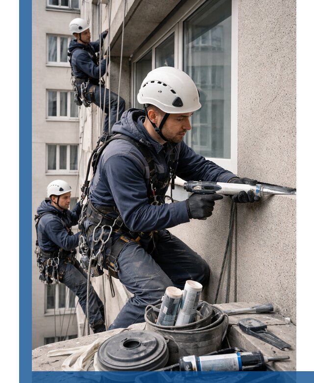 Герметизация швов лоджии в Салавате профессионально и надежно