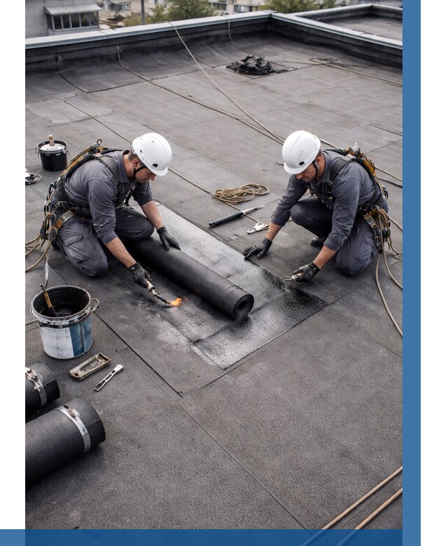 Ремонт мягкой кровли под ключ в Салавате от 747 р. | ВЫСОТНИК-Слв