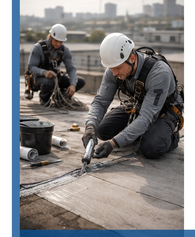 Аварийное и капитальное устранение протечек кровли в Салавате