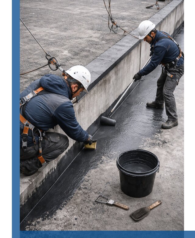 Гидроизоляция кровли жидкой резиной профессионально в Салавате