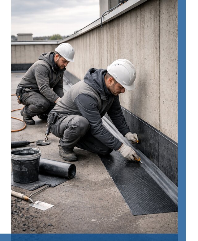 Гидроизоляция примыканий на кровле в Салавате от 960 р. | ВЫСОТНИК-Слв