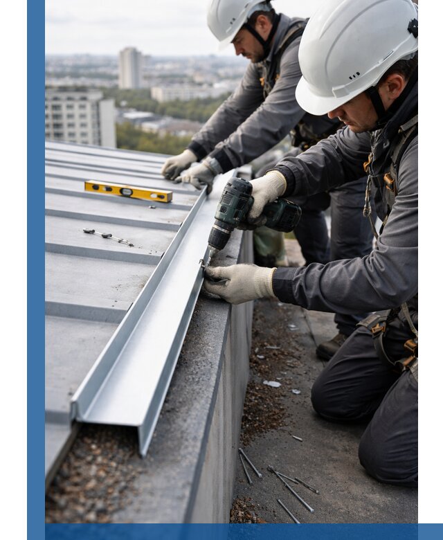 Монтаж капельника на кровле в Салавате с гарантией качества