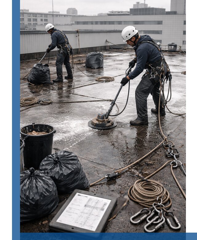 Плановая очистка кровли по графику в Салавате для безопасности