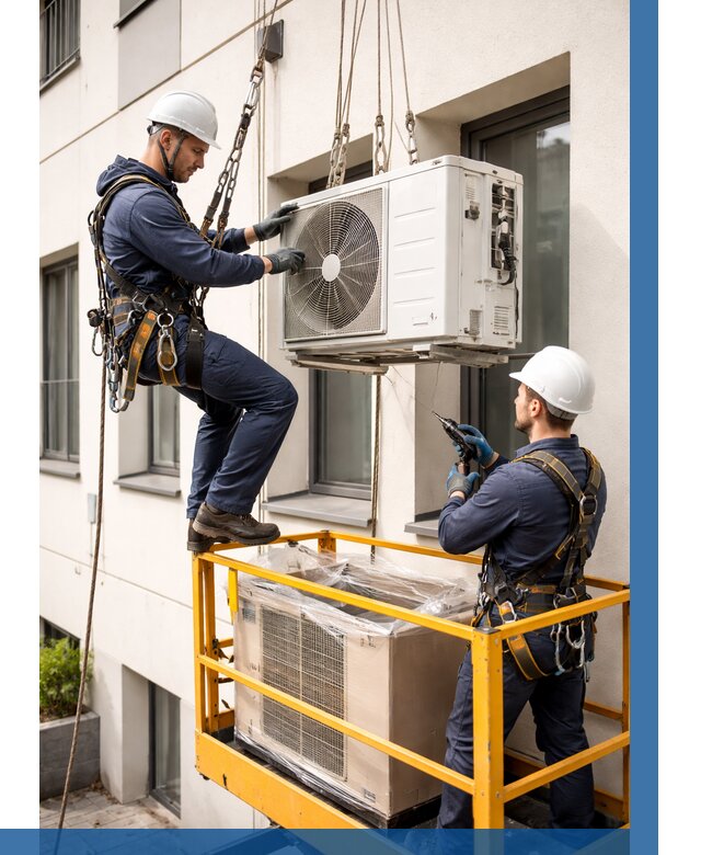 Демонтаж внешнего блока кондиционера в Салавате от 3734 р. | ВЫСОТНИК-Слв