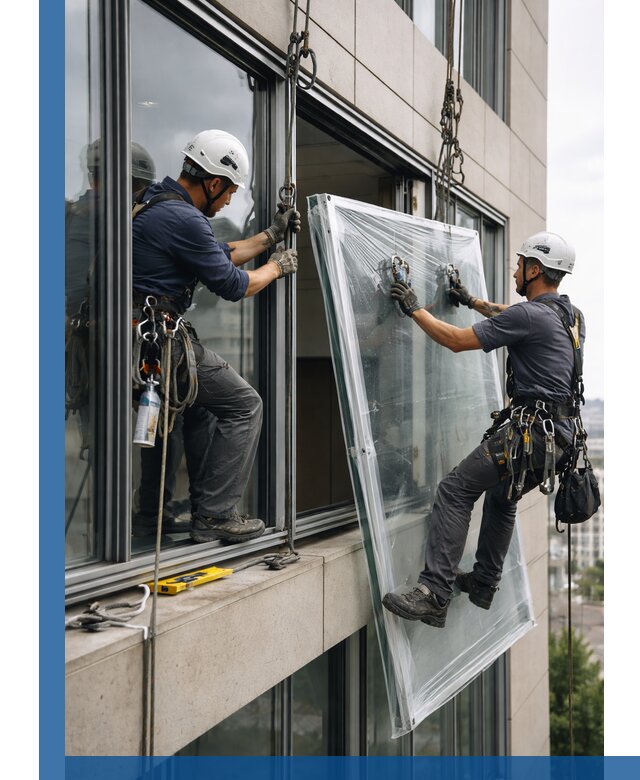 Профессиональная замена стекла в витраже в Салавате с гарантией