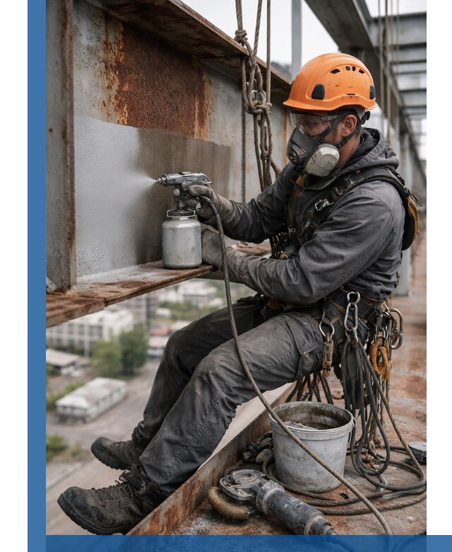 Антикоррозионная обработка металлоконструкций в Салавате под ключ