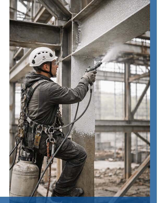 Огнезащита металлоконструкций от 800 р. | ВЫСОТНИК-Слв в Салавате