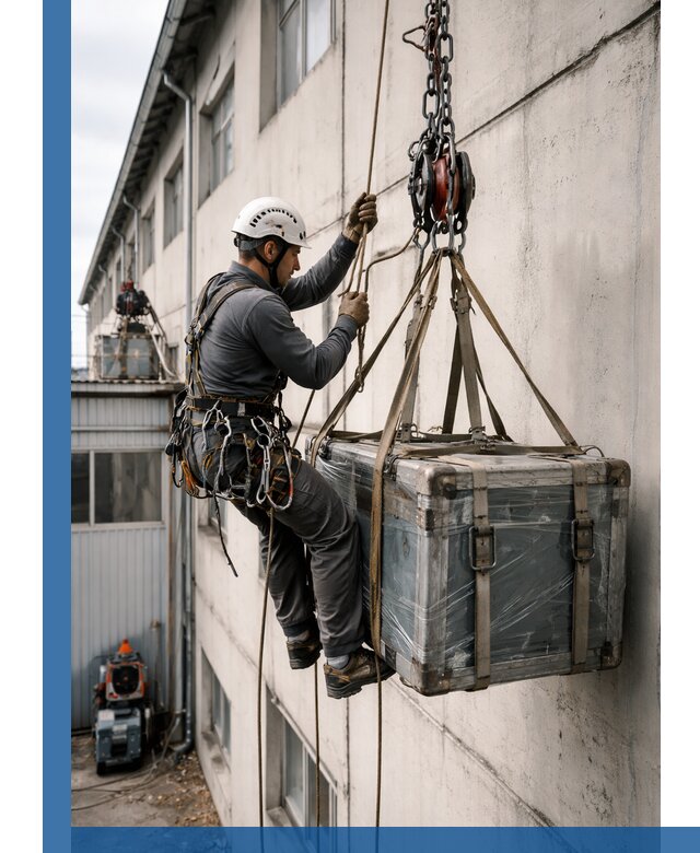 Подъем грузов на высоту в Салавате для промышленных объектов