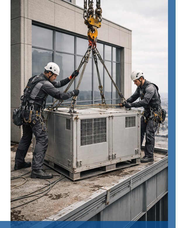 Такелажные работы на высоте в Салавате от 8535 р. | ВЫСОТНИК-Слв