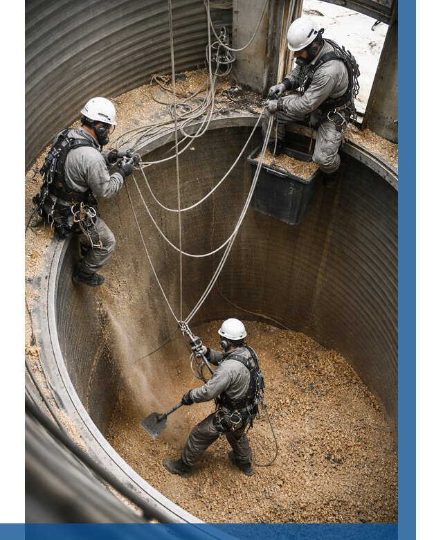 Чистка зерновых бункеров в Салавате от 12803 р. | ВЫСОТНИК-Слв