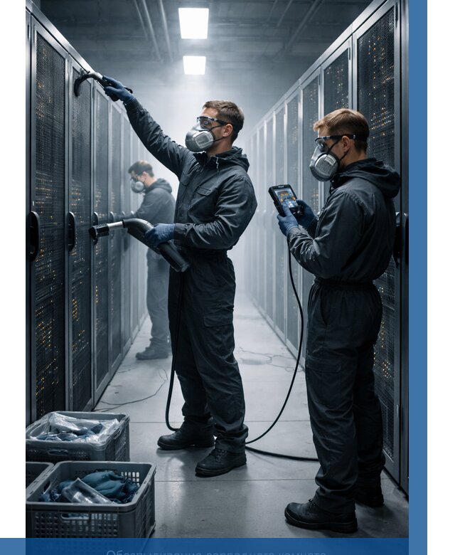 Обеспыливание серверной комнаты в Салавате от 4801 р. | ВЫСОТНИК-Слв