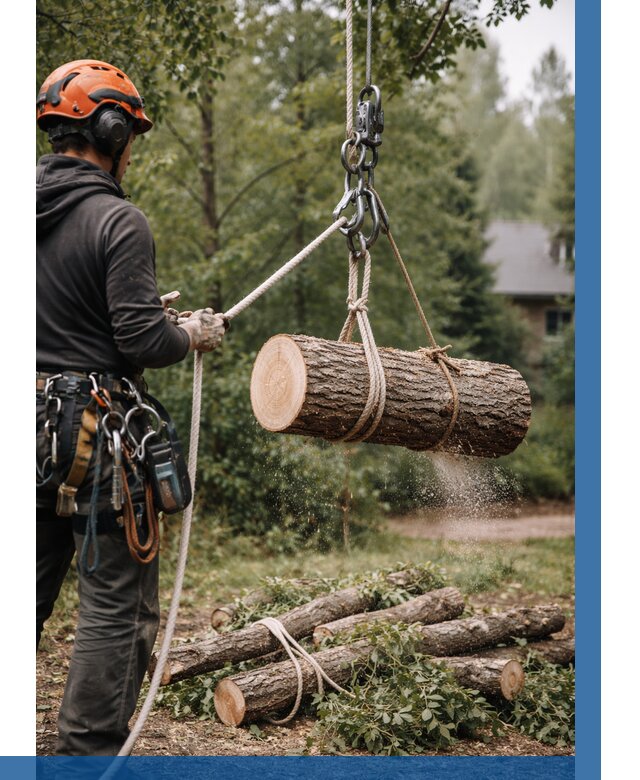 Валка деревьев частями в Салавате от 8002 р. | ВЫСОТНИК-Слв