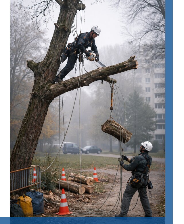 Удаление аварийных деревьев в Салавате от 16004 р. | ВЫСОТНИК-Слв