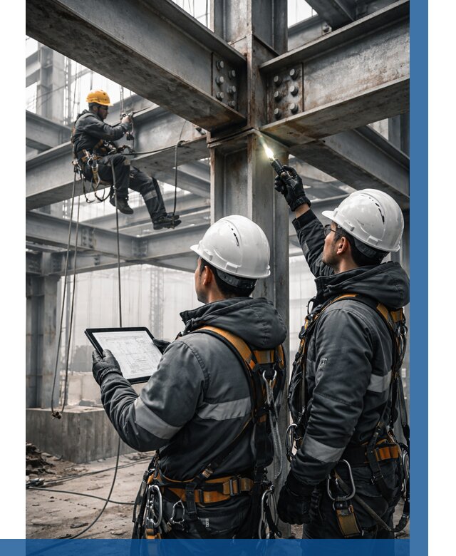 Обследование металлоконструкций в Салавате от 5868 р. | ВЫСОТНИК-Слв