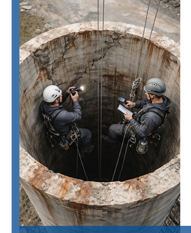 Обследование дымовой трубы: диагностика и оценка состояния в Салавате